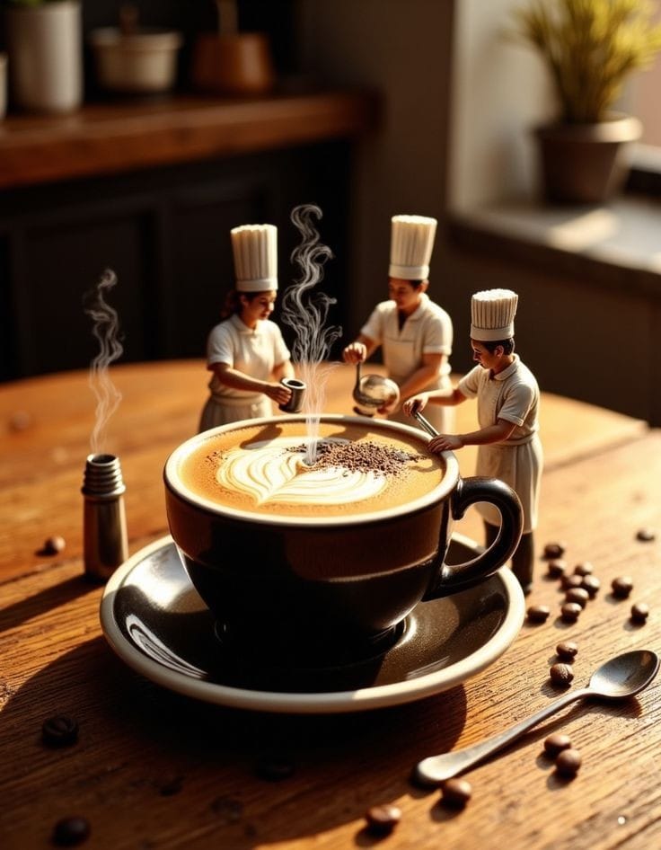 Artisanal pastries display