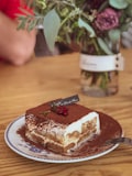 Classic tiramisu dessert